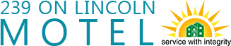 239 On Lincoln Motel Logo