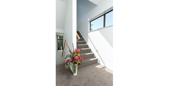 three-level self-contained apartment
